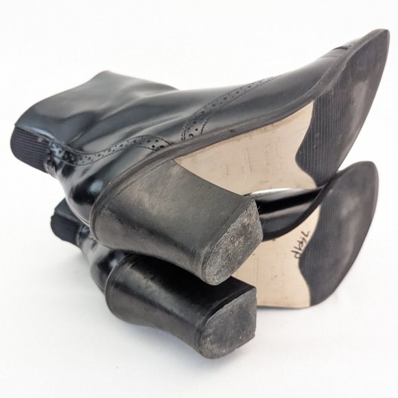 🖤 Kenneth Cole Zip Up Heeled Booties - Size 8.5 - Picture 6 of 10